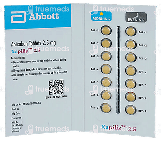 Xapilis 2.5 MG Tablet 14