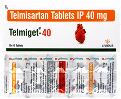 Telmiget 40 Tablet 10