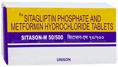 Sitason M 50/500 Tablet 10