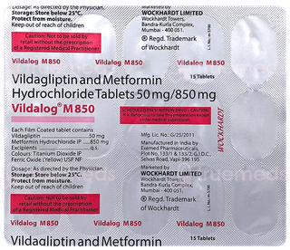 Vildalog M 850 Tablet 15