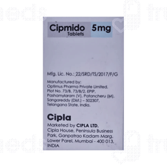 Cipmido 5mg Tablet 30 Cipmido 5mg Tablet 30