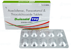 Dolosaid Tp 8/325/100 MG Tablet 10