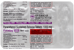Paraday 1000 Tablet 10