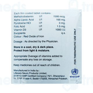 Nervicharge D Tablet 10