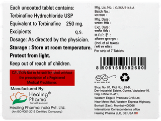 Terbiface 250 Tablet 7