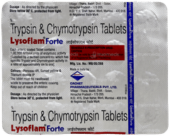 Lysoflam Forte Tablet 20 Lysoflam Forte Tablet 20