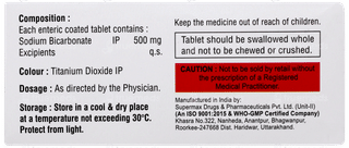 Sodafix Ec 500 Tablet 10