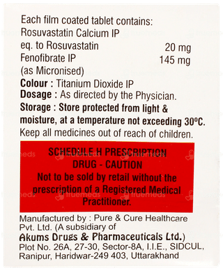 Rosycap F 20 Tablet 15