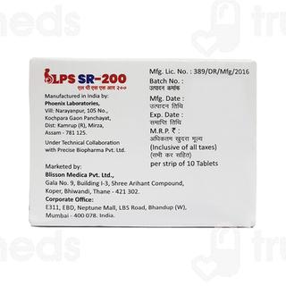 Lps Sr 200 Tablet 10