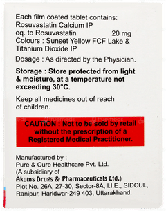 Rosycap 20 Tablet 15 Rosycap 20 Tablet 15