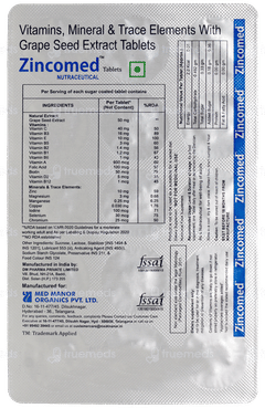 Zincomed Tablet 15
