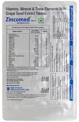 Zincomed Tablet 15