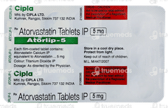 Atorlip 5 Tablet 15 Atorlip 5 Tablet 15