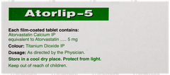 Atorlip 5 Tablet 15 Atorlip 5 Tablet 15