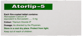 Atorlip 5 Tablet 15