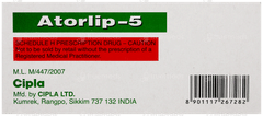 Atorlip 5 Tablet 15 Atorlip 5 Tablet 15