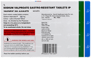 Valparin 200 Tablet 15