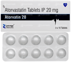 Atorvatin 20 Tablet 10
