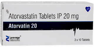 Atorvatin 20 Tablet 10