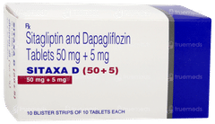 Sitaxa D 50+5 Tablet 10 Sitaxa D 50+5 Tablet 10