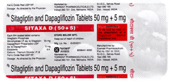 Sitaxa D 50+5 Tablet 10 Sitaxa D 50+5 Tablet 10
