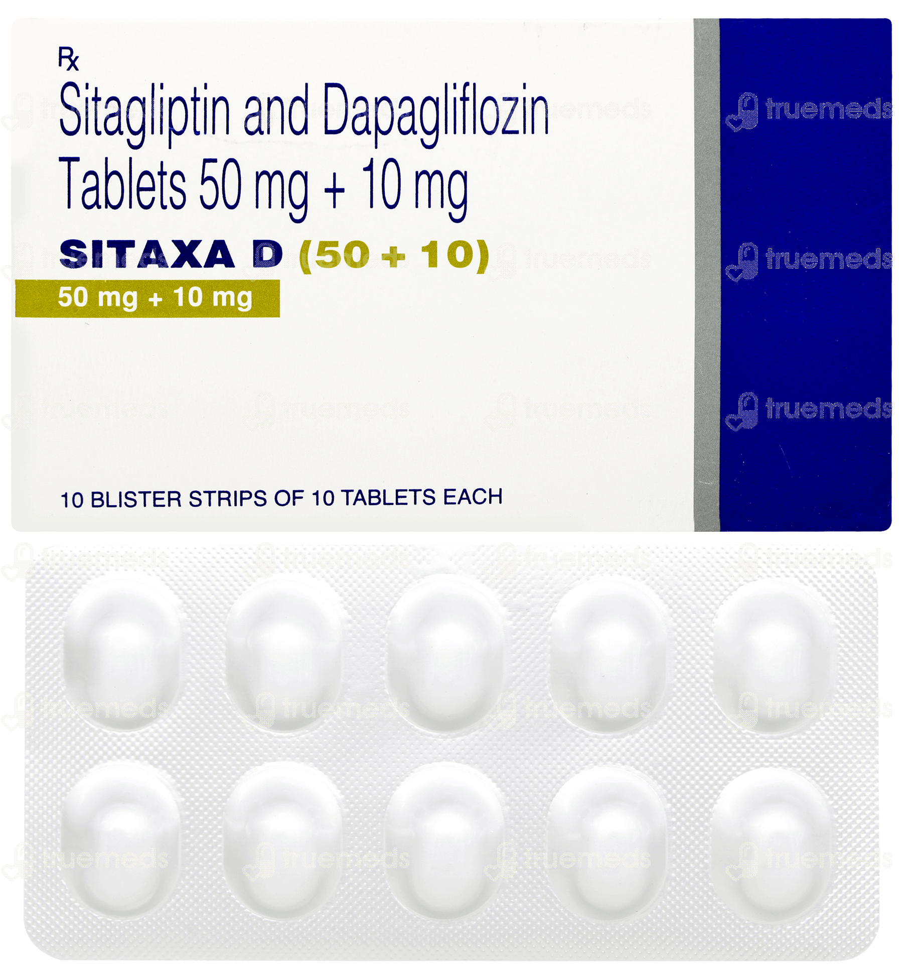 Sitaxa D 1050 Mg Tablet 10 Uses, Side Effects, Dosage, Price