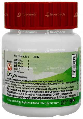 Patanjali Divya Vishtindukadi Vati Tablet 80