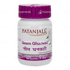 Patanjali Neem Ghanvati Tablet 60 Patanjali Neem Ghanvati Tablet 60