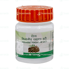 Patanjali Divya Shilajeet Rasayan Vati Tablet 60