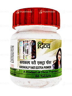 Patanjali Divya Kayakalp Vati Extra Power Tablet 80