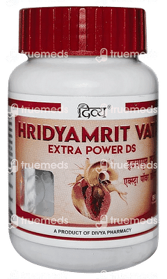 Patanjali Divya Hridyamrit Vati Extra Power Ds Tablet 80