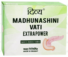 Patanjali Divya Madhunashini Vati Extra Power Tablet 30