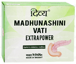 Patanjali Divya Madhunashini Vati Extra Power Tablet 30