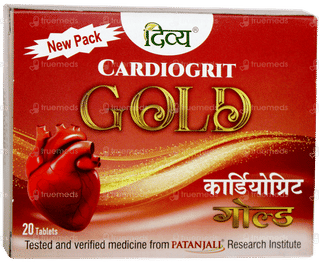 Patanjali Divya Cardiogrit Gold Tablet 20
