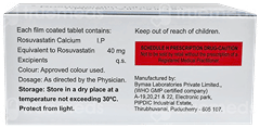 Rosuviron 40 Mg Tablet 10 Rosuviron 40 Mg Tablet 10