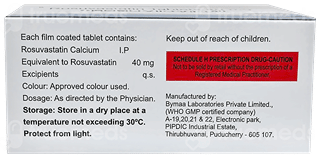 Rosuviron 40 Mg Tablet 10
