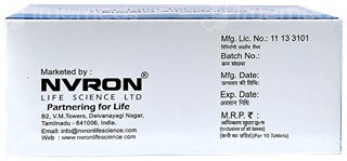 Rosuviron 40 Mg Tablet 10