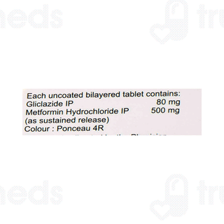 Gluzamet 80/500 MG Tablet 10