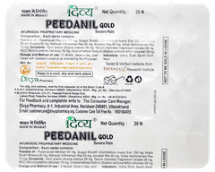 Patanjali Divya Peedanil Gold Tablet 20