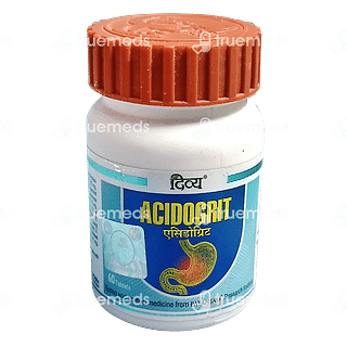 Patanjali Divya Acidogrit Tablet 60