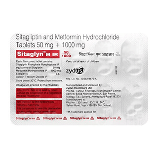 Sitaglyn M Ir 50/1000 Tablet 10