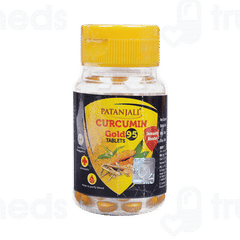 Patanjali Curcumin Gold 95 Tablet 60