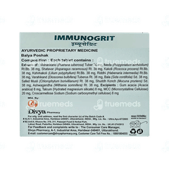 Patanjali Divya Immunogrit Tablet 60