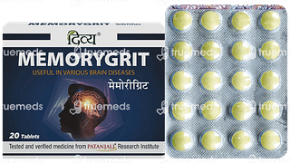 Patanjali Divya Memorygrit Tablet 20