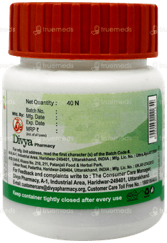Patanjali Divya Triphala Guggul Tablet 40