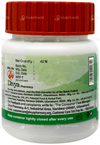 Patanjali Divya Triphala Guggul Tablet 40