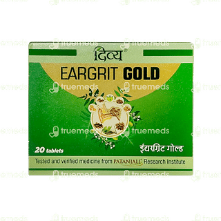 Patanjali Divya Eargrit Gold Tablet 20