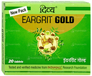 Patanjali Divya Eargrit Gold Tablet 20