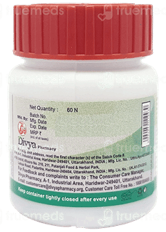 Patanjali Divya Mahayograj Guggul Tablet 60