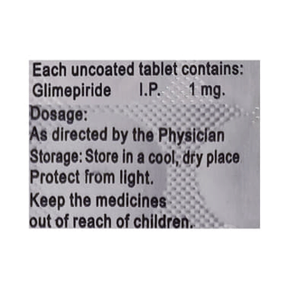 Glimicer 1 Tablet 10